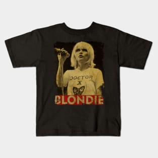 TEXTURE ART- Blondie - RETRO STYLE 2 Kids T-Shirt